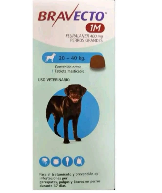 Bravecto 1M 20-40kg's foto | Tienda Masco'Shop |  BizneCubano